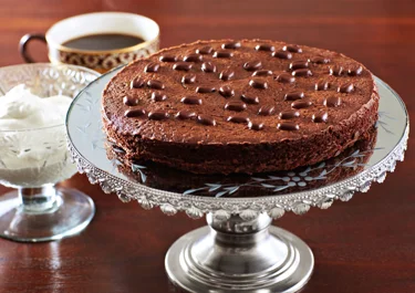 Chocolate coffee cake