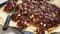 Krämig rocky road