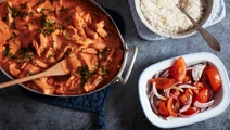 Krämig korv Stroganoff