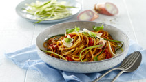 Pasta med cremet tomatsauce