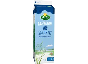 Arla AB rasvaton maustamaton jogurtti 1kg laktoositon