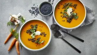 Carrot and ginger soup