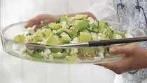 Gurk- och melonsallad