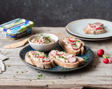 Skandinavisch-bayrischer Brotzeit-Aufstrich