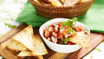 Färsk tomatsalsa