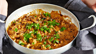 Nyhtökaurastroganoff