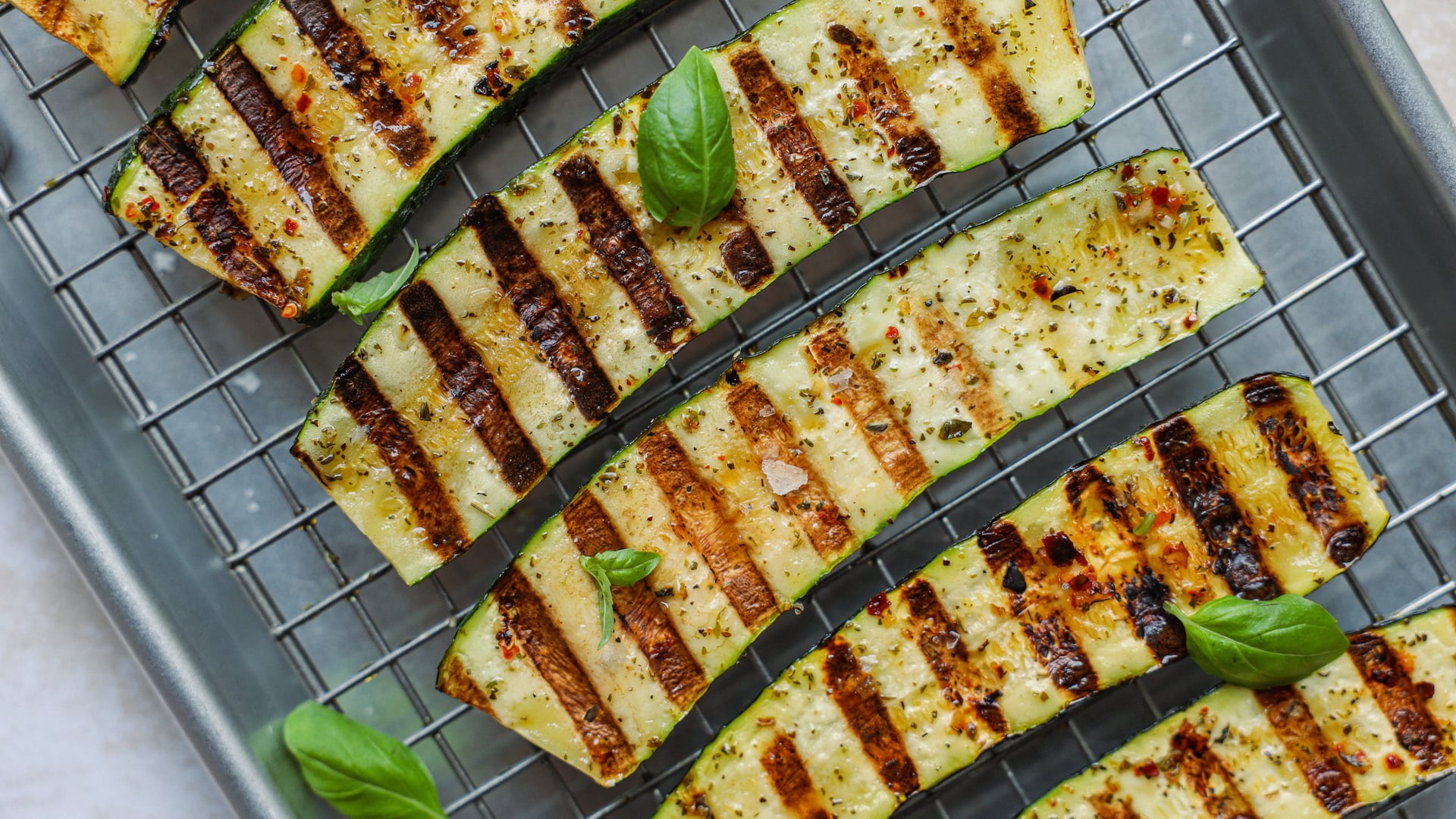 Gegrillte Zucchini