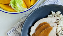 Kalkunbryst med mangosalat
