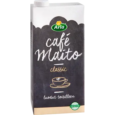 Arla Café-maito laktoositon 1L (UHT)