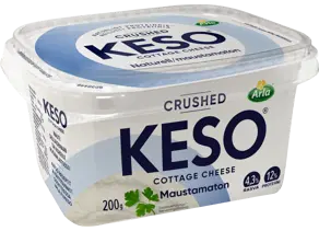 Arla KESO Crushed raejuusto maustamaton 4,3% 200g