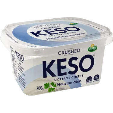 Arla KESO Crushed raejuusto maustamaton 4,3% 200 g