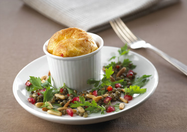 Ατομικά σουφλέ με κουνουπίδι