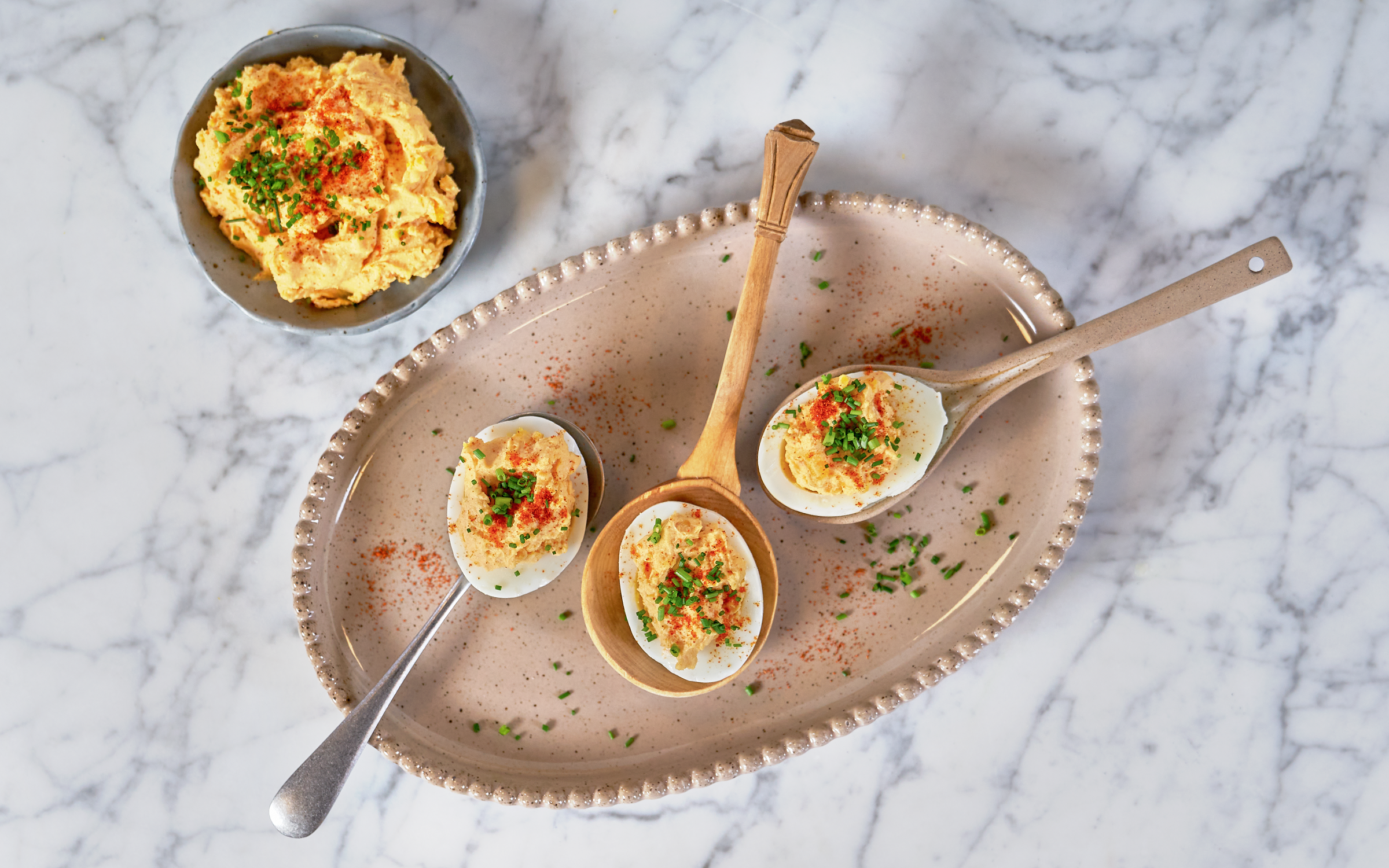 Selbstgemachte Teufelseier (Rezept) | Arla - Rezept