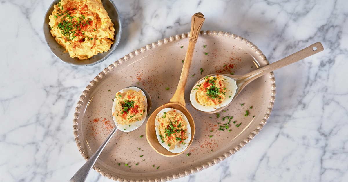 Homemade Deviled Eggs ( Recipe ) Arlafoods.co.uk Recipe Arla UK