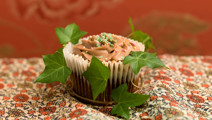 Banaani cupcakes