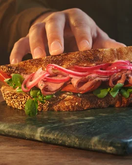Panino al roast beef