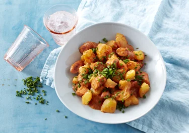 Zweedse worstschotel