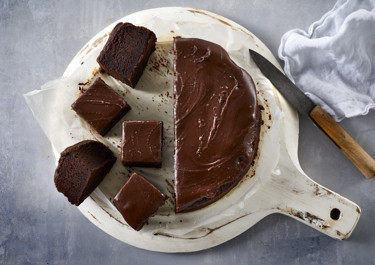 Fransk chokladtårta