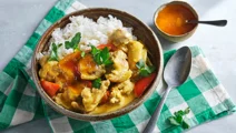 Kycklinggryta med kokosmjölk