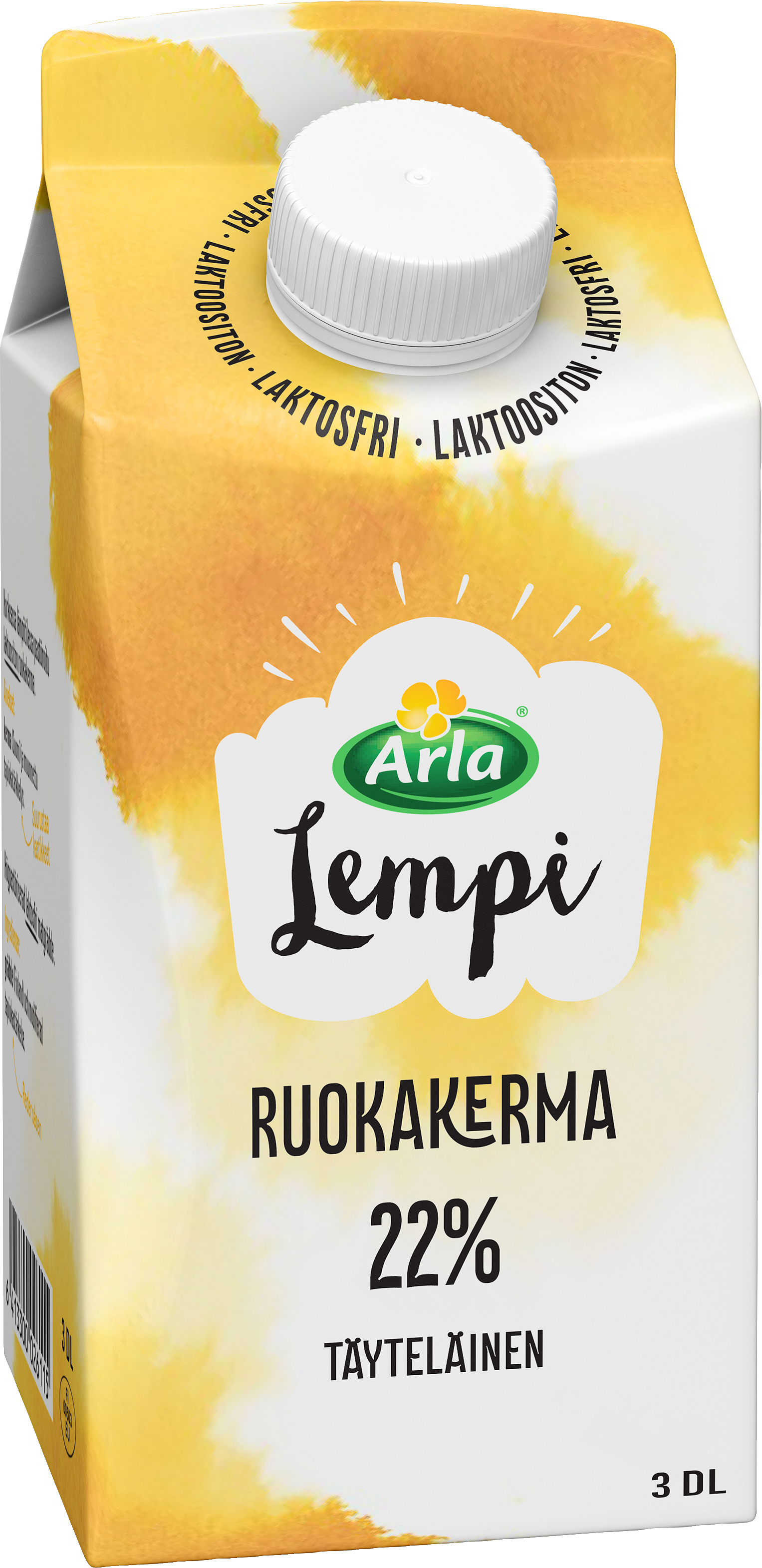 Arla Lempi ruokakerma 22% 3dl laktoositon
