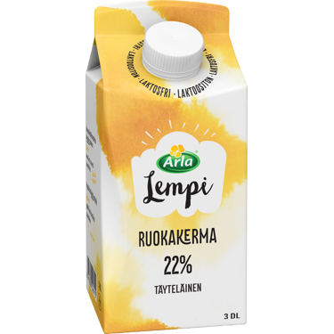 Arla Lempi ruokakerma 22% 3dl laktoositon
