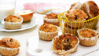 Banaani-kookosmuffinssit