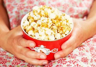 Karamellpopcorn