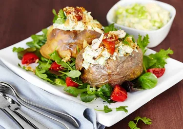 Räkröra till bakad potatis