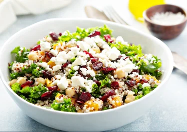 Cheesy Kale Bowl