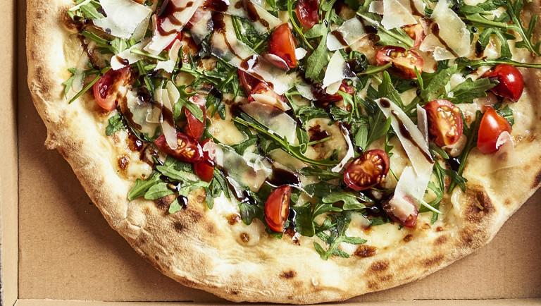 Rucola-pizza