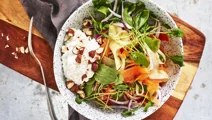 Strimlad sallad