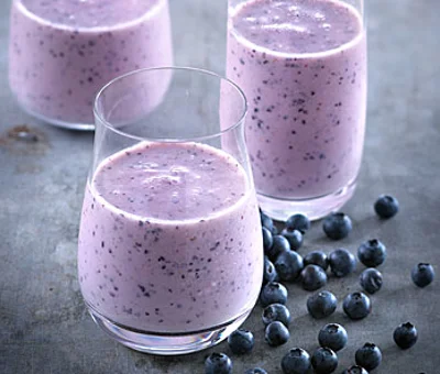 Blueberry smoothie