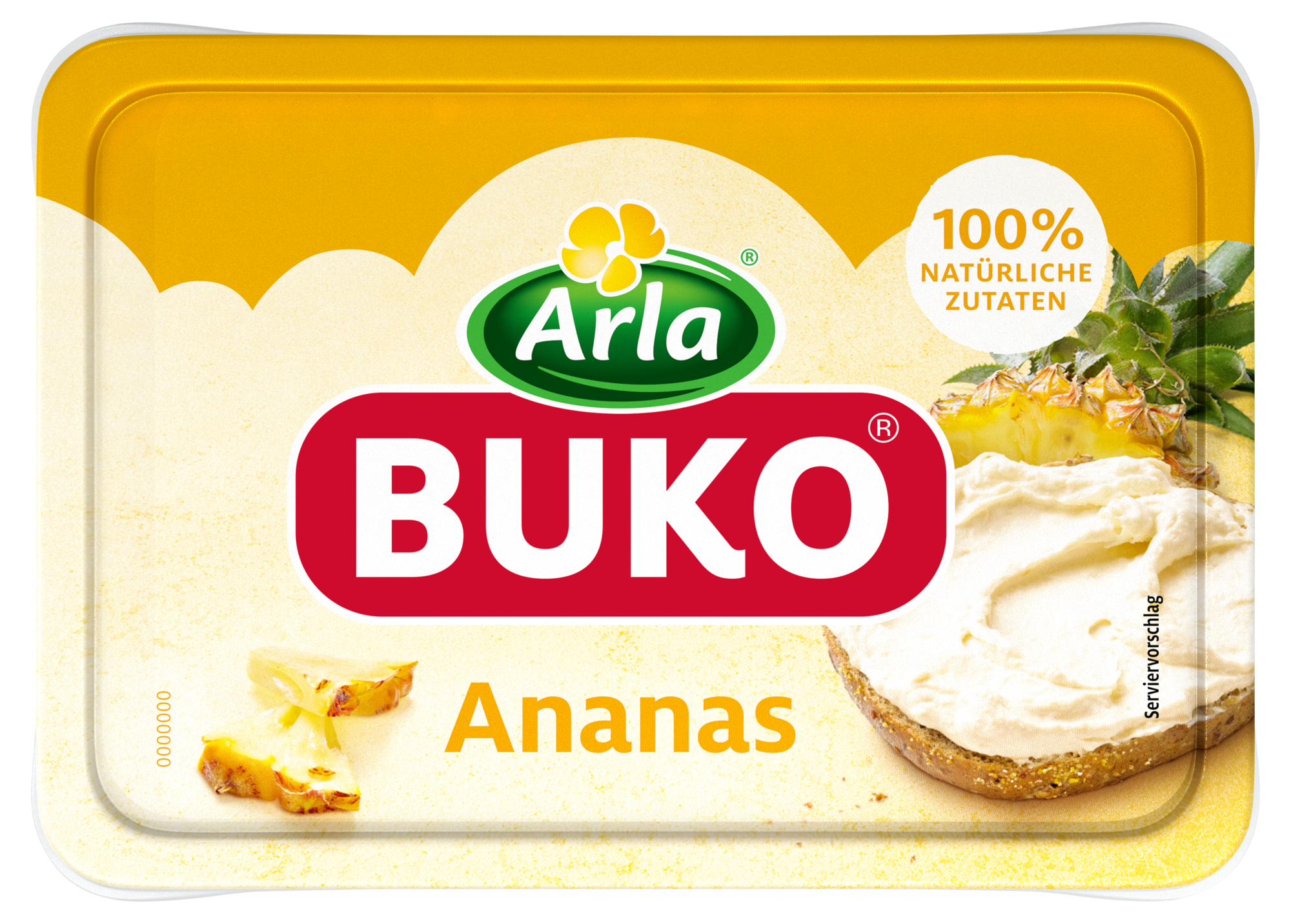 Arla Buko Ananas, Frischkäse, 200g