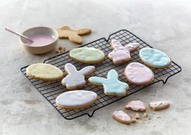 Geglazuurde paaskoekjes