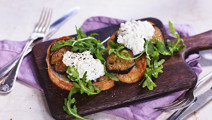 Bruschetta med aubergine