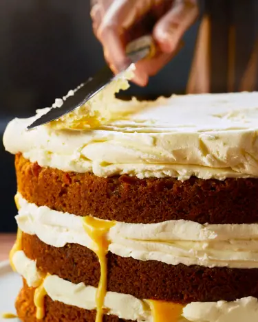 TARTA DE ZANAHORIA Y ROMERO