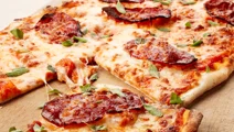 Chorizo pizza