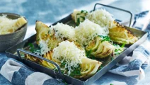 Pointed cabbage from the oven