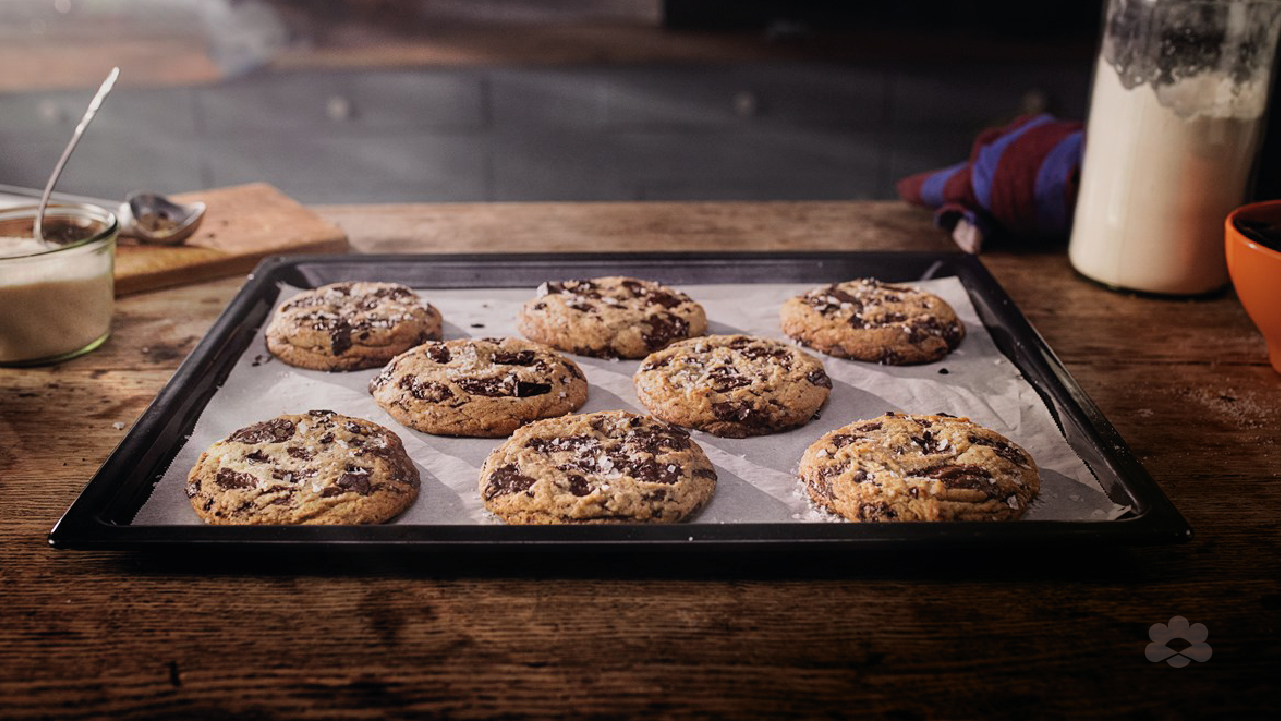 الكوكيز برقائق الشوكولاتة