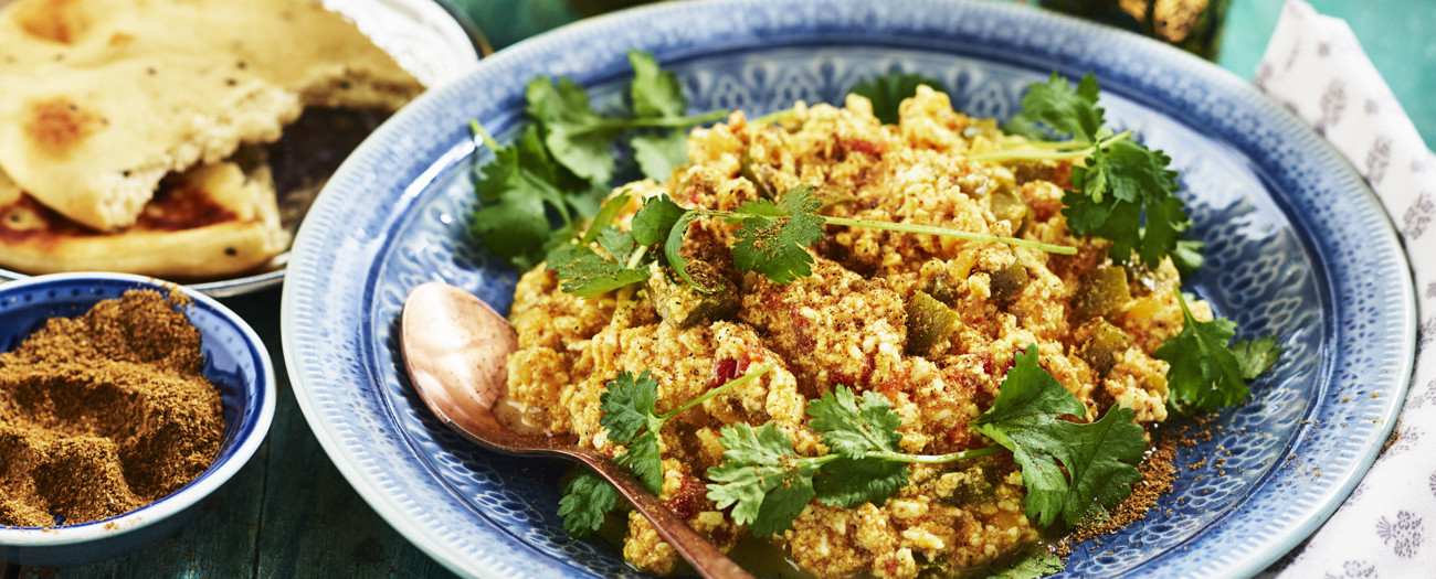 Polaw med paneer