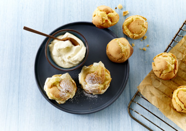 Marieboller med råcreme