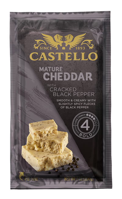 Castello® BLACK PEPPER CHEDDAR CHEESE