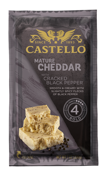 Castello® BLACK PEPPER CHEDDAR CHEESE