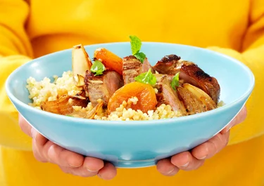 Fläskfilé med aprikoser