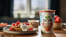 Strawberry Skyr Pancakes