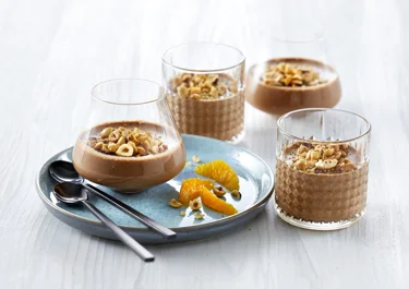 Eiwitrijke chocolademousse