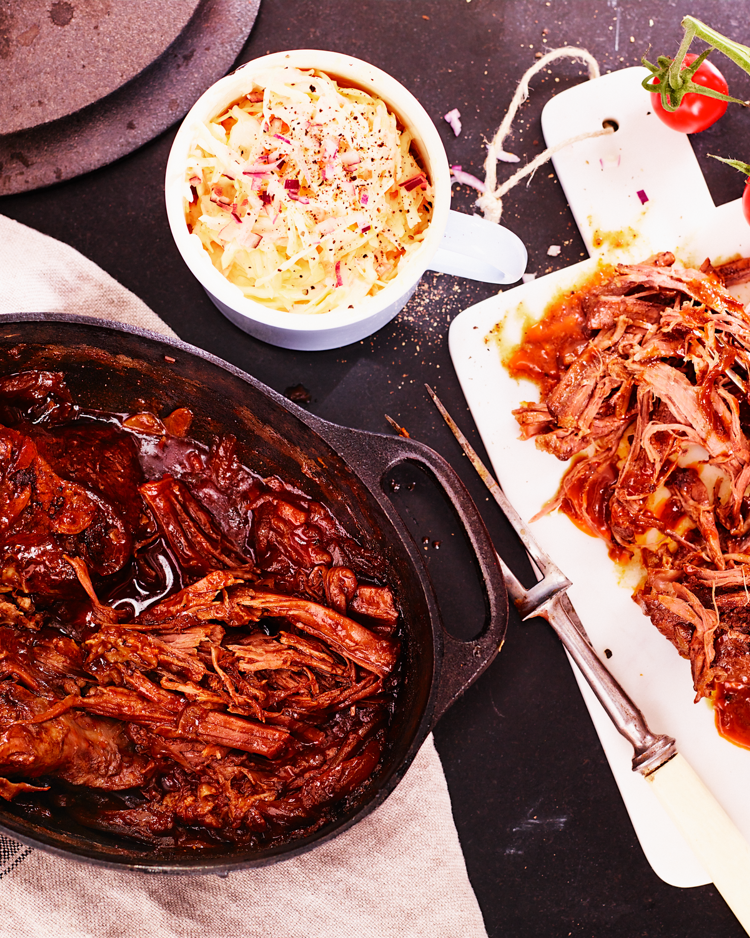 Pulled Beef mit Krautsalat – Zart & Saftig | Arla - Rezept