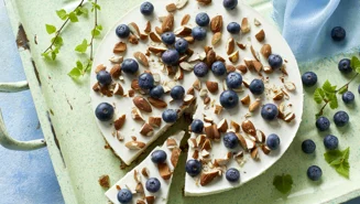 Gluten- og laktosefri cheesecake