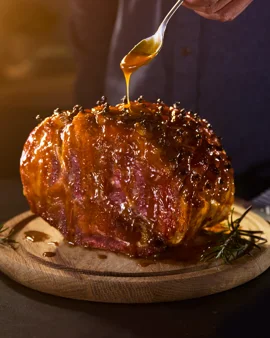 Glazed Roast Ham