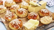 Morotsbullar med havre